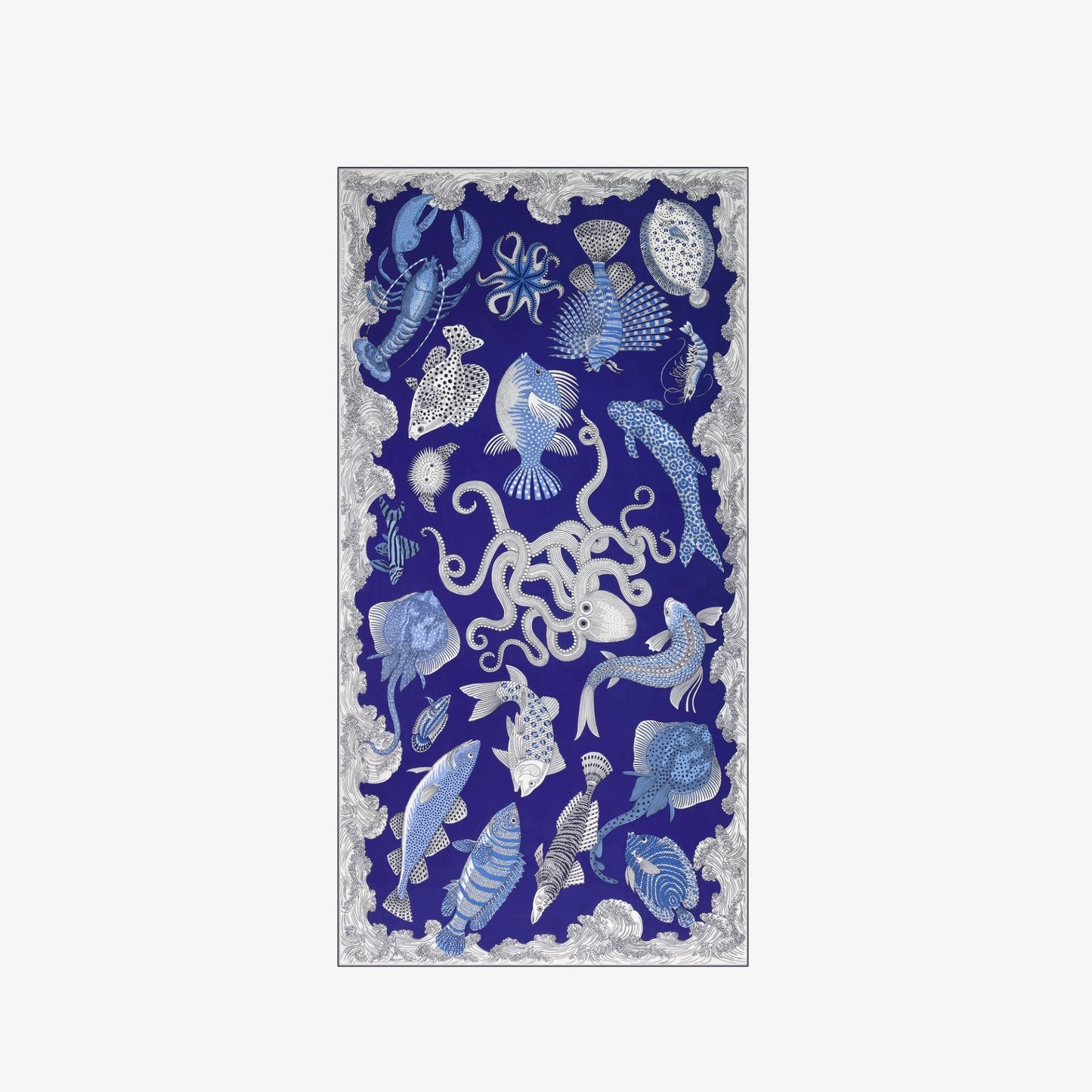POSEIDON Scarf- BLUE by Inouï Edition