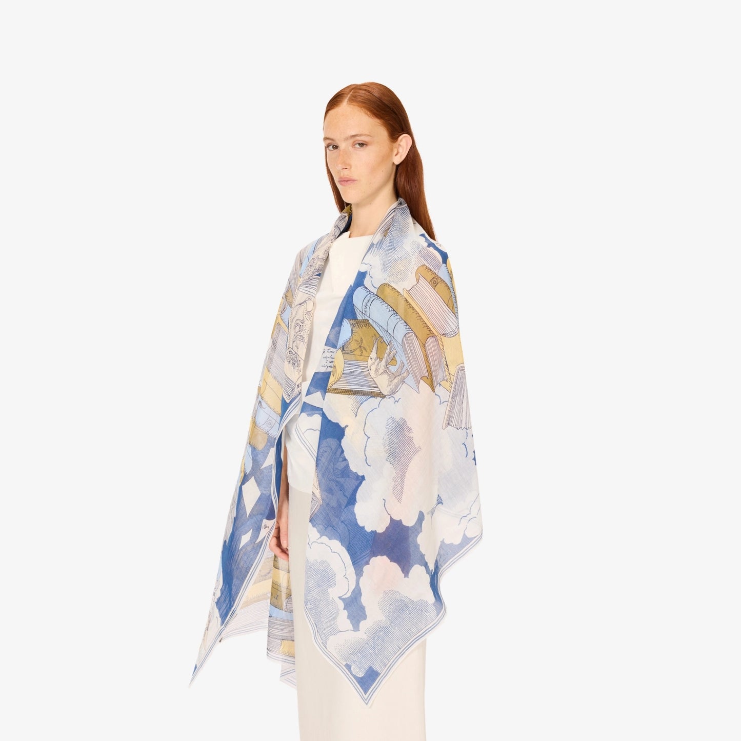 BLUE MARINE Scarf- NAVY by Inouï Edition