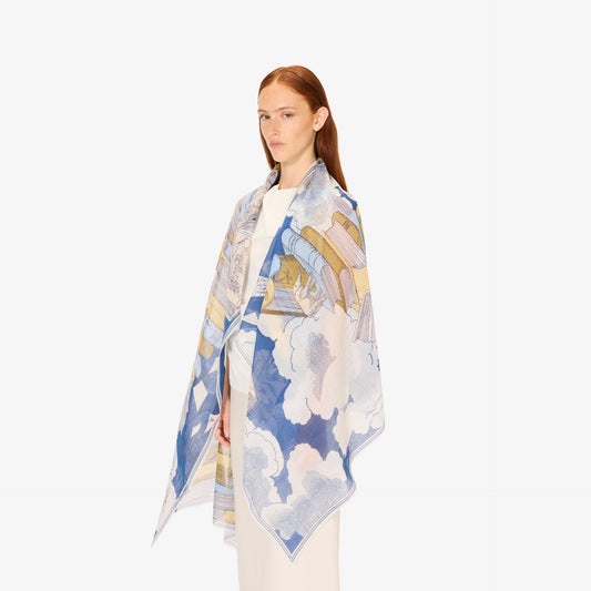 BLUE MARINE Scarf- NAVY by Inouï Edition