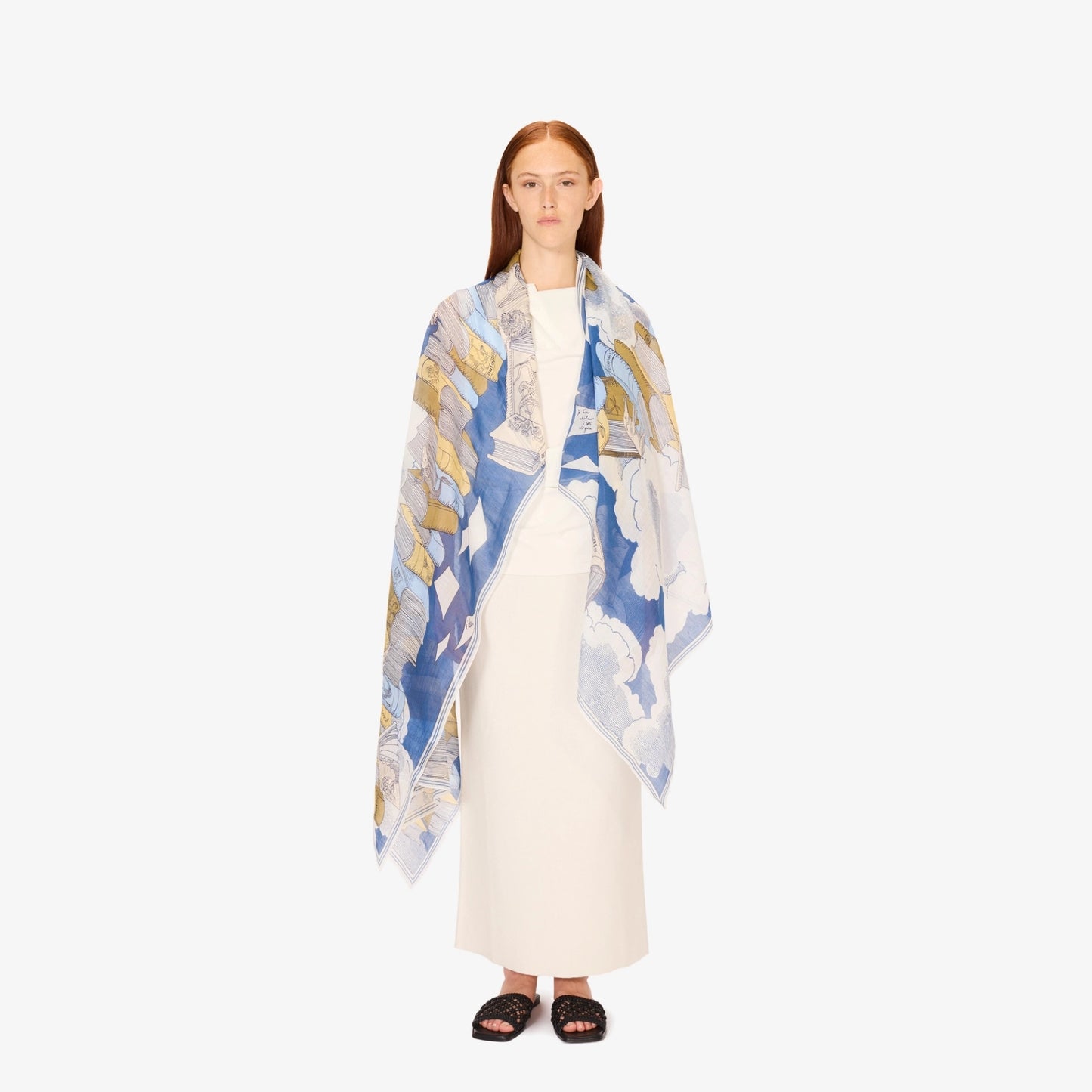 BLUE MARINE Scarf- NAVY by Inouï Edition