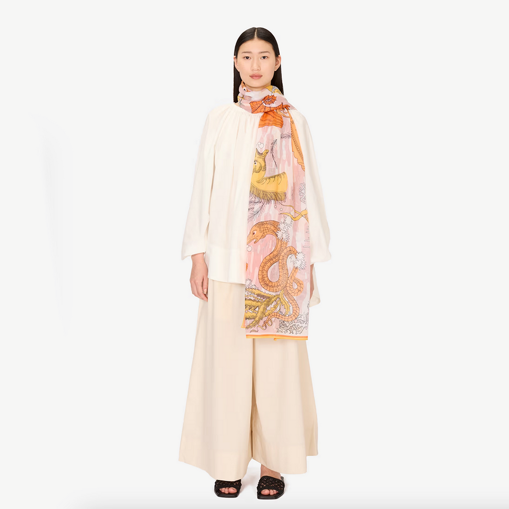 FANTASTIQUE Scarf- POWDER by Inouï Edition