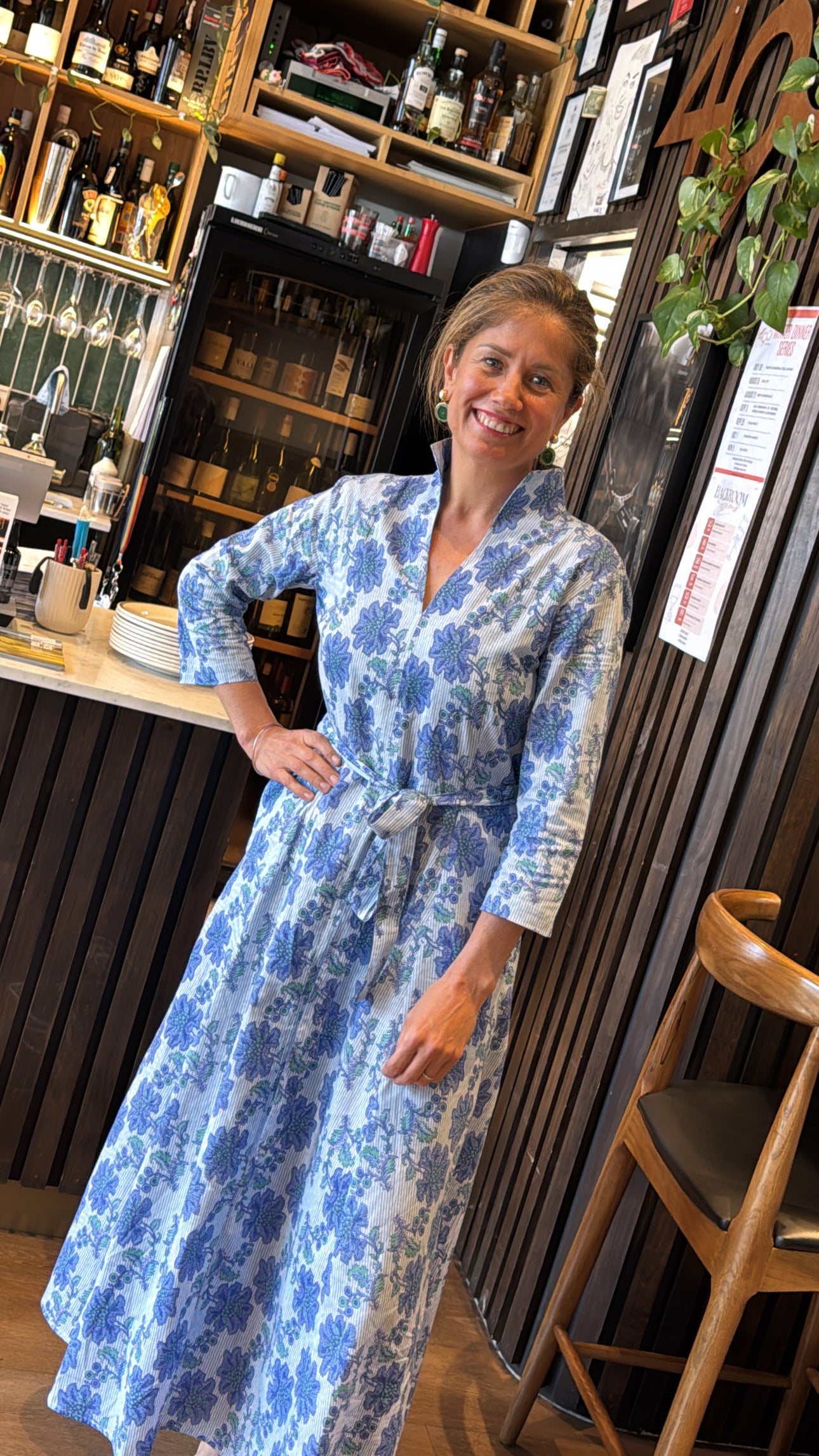 VERA DRESS | BLUE