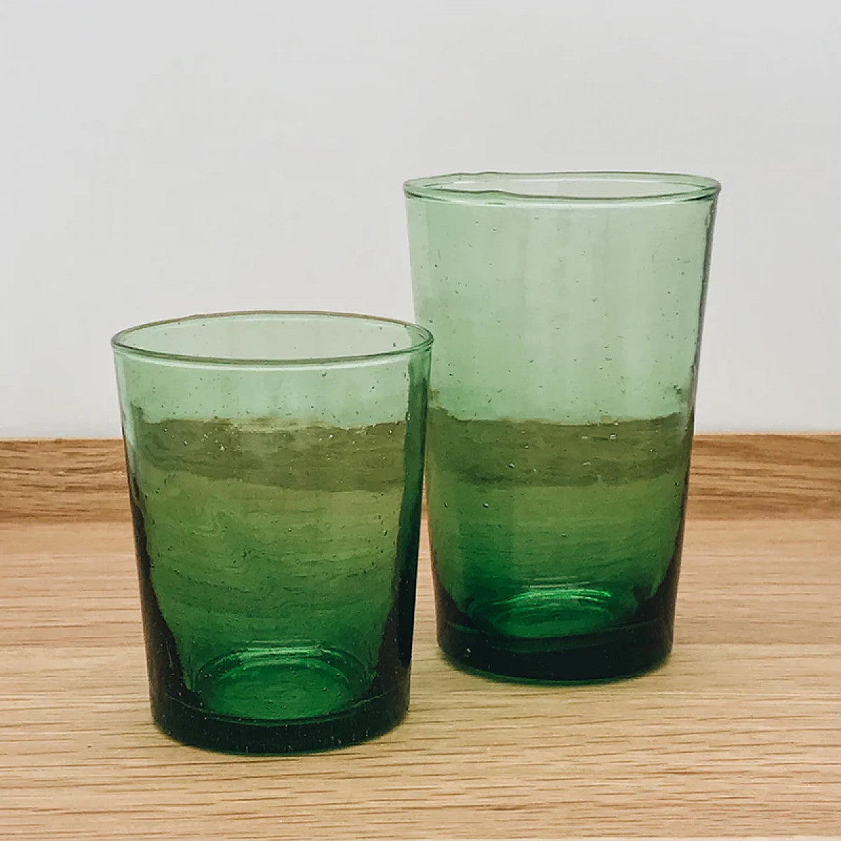 MOROCCAN BELDI GLASS | GREEN 250ml