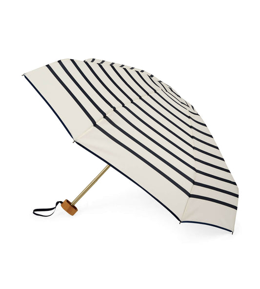 ANATOLE PARIS - Striped micro- umbrella navy stripes HENRI