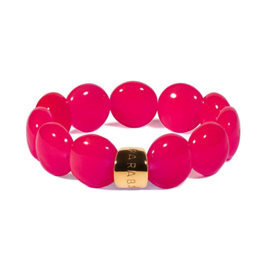 PARABAYA- MAGENTA BOMBOM BRACELET