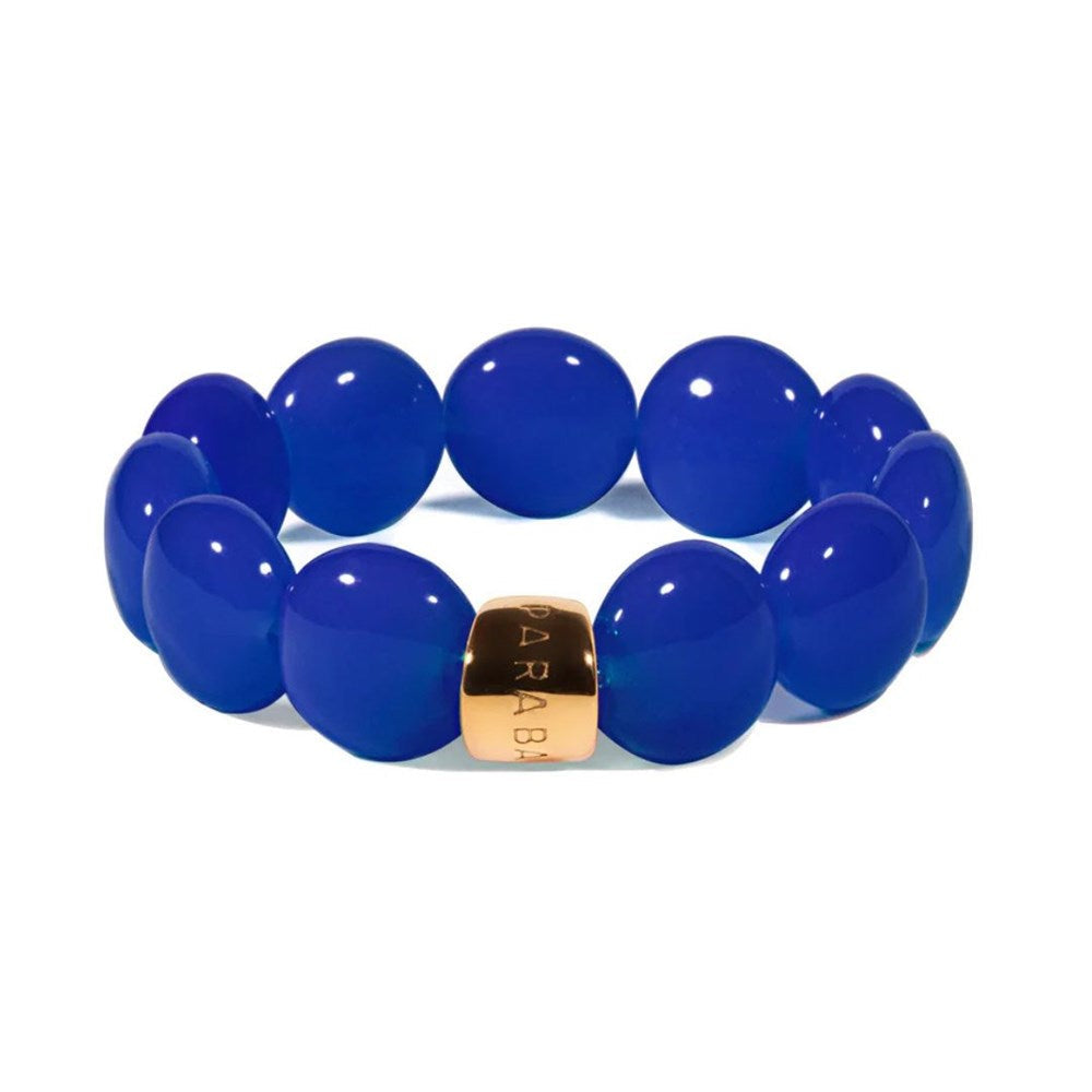 PARABAYA- COBALT BOMBOM BRACELET