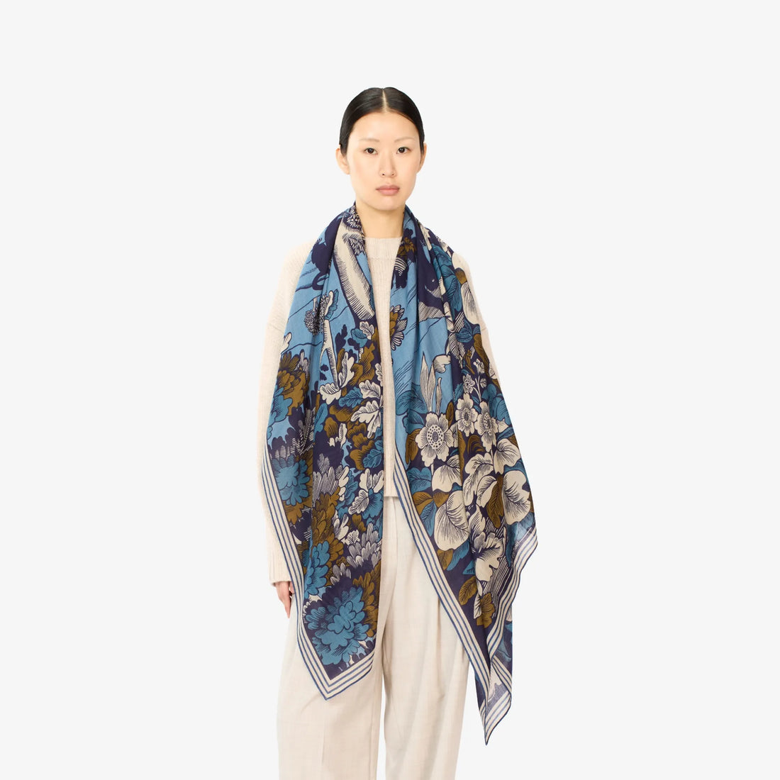 PANTHERE Scarf- Blue by Inouï Edition