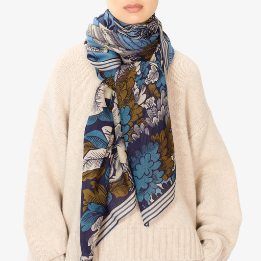 PANTHERE Scarf- Blue by Inouï Edition