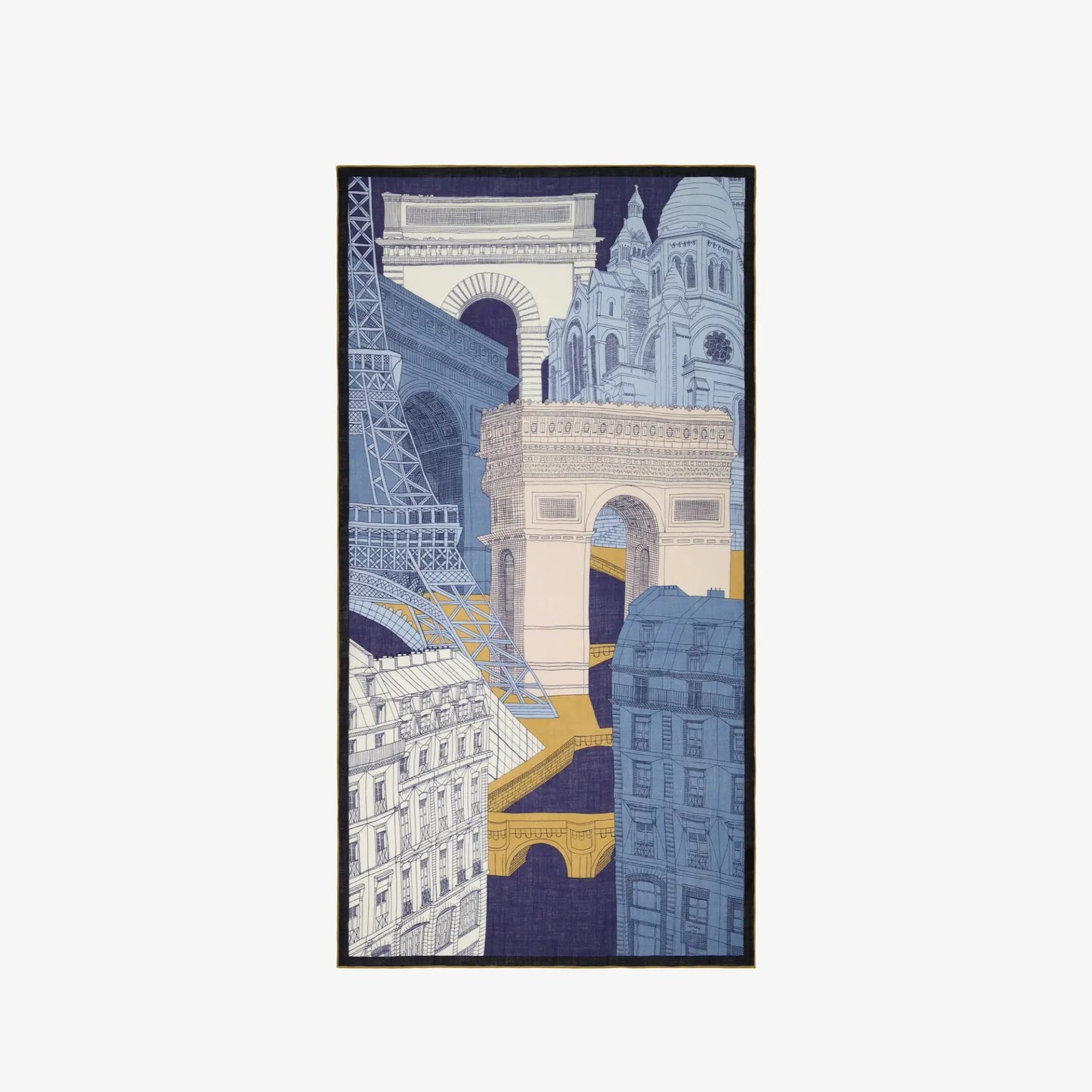 PARIS Scarf- Navy by Inouï Edition