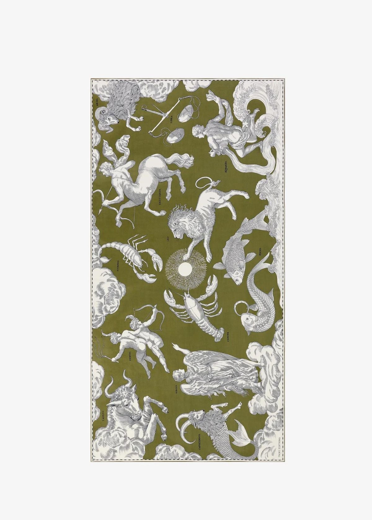 ASTROLOGIE Scarf- Khaki by Inouï Edition