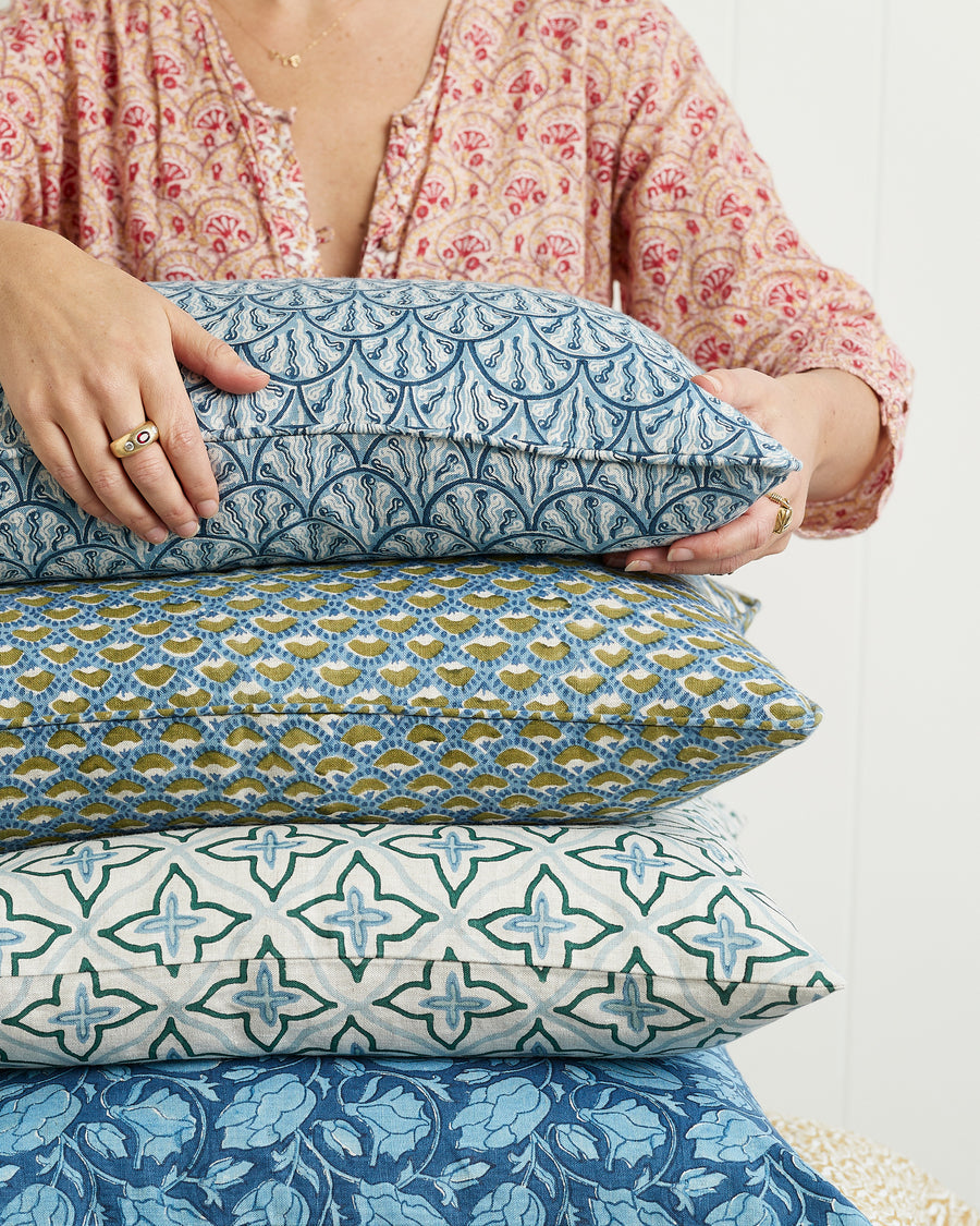 LAHORE RIVIERA LINEN CUSHION