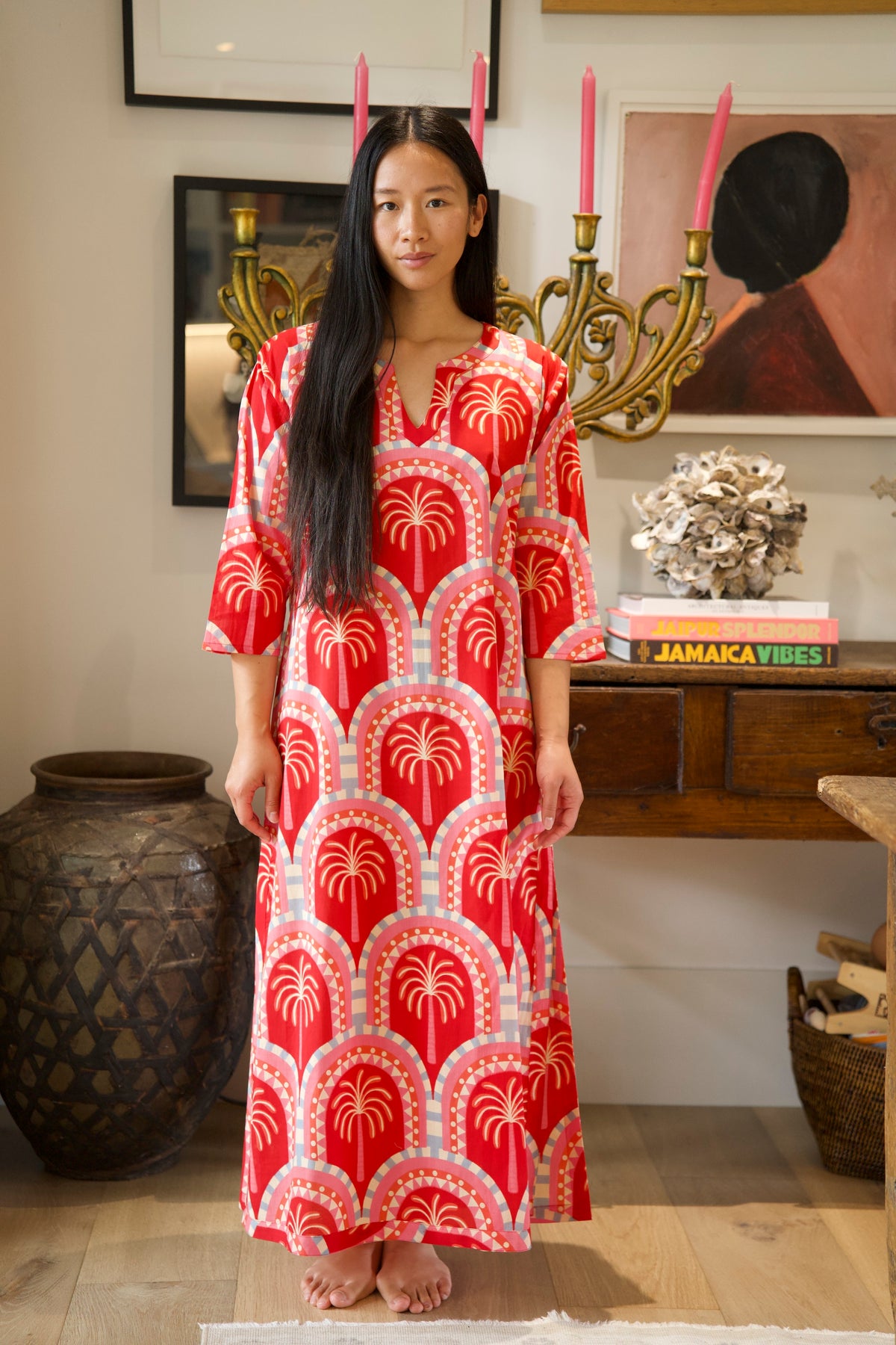 NICKI DRESS | PALM PINK