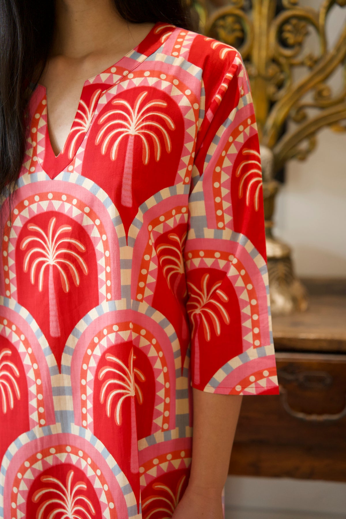 NICKI DRESS | PALM PINK