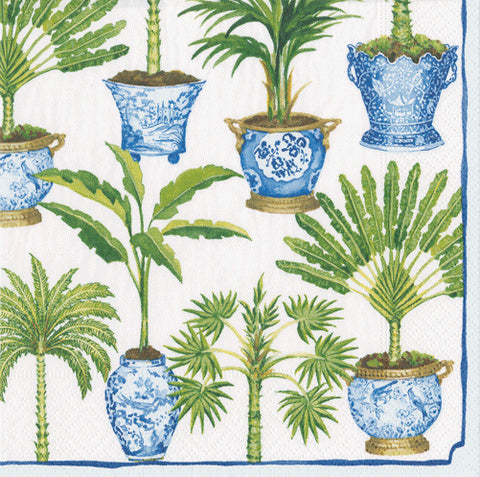 PAPER NAPKINS- POTTED PALMS